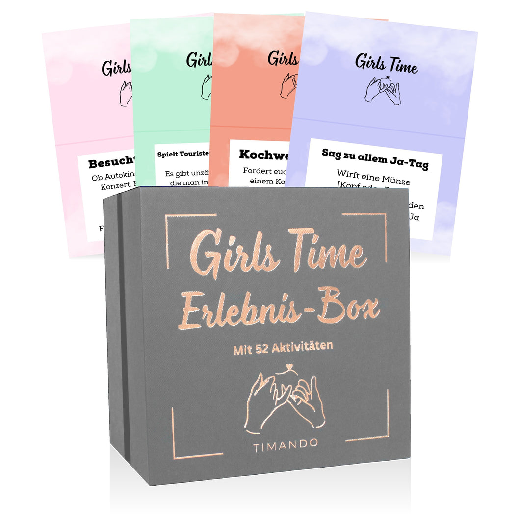 Girls Time Erlebnis-Box | 52 Unternehmungen für Freundinnen