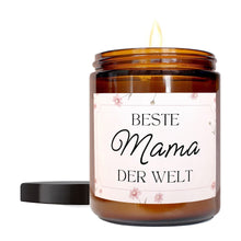 Lade das Bild in den Galerie-Viewer, Kerze mit Spruch „Die beste Mama“
