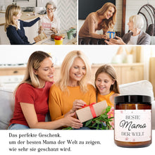 Lade das Bild in den Galerie-Viewer, Kerze mit Spruch „Die beste Mama“
