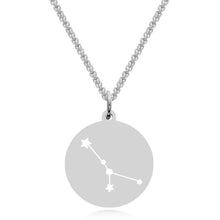 Lade das Bild in den Galerie-Viewer, Sternbild Krebs Sternzeichen Kette mit Gravur aus Edelstahl
